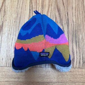 Patagonia Kids' Colorful Knit Hat Reversible
